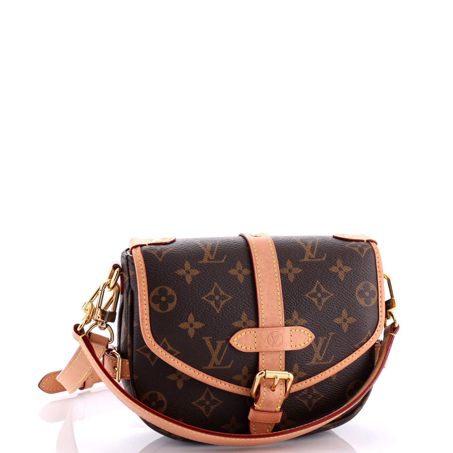 Louis Vuitton Saumur Handbag Monogram Canvas BB