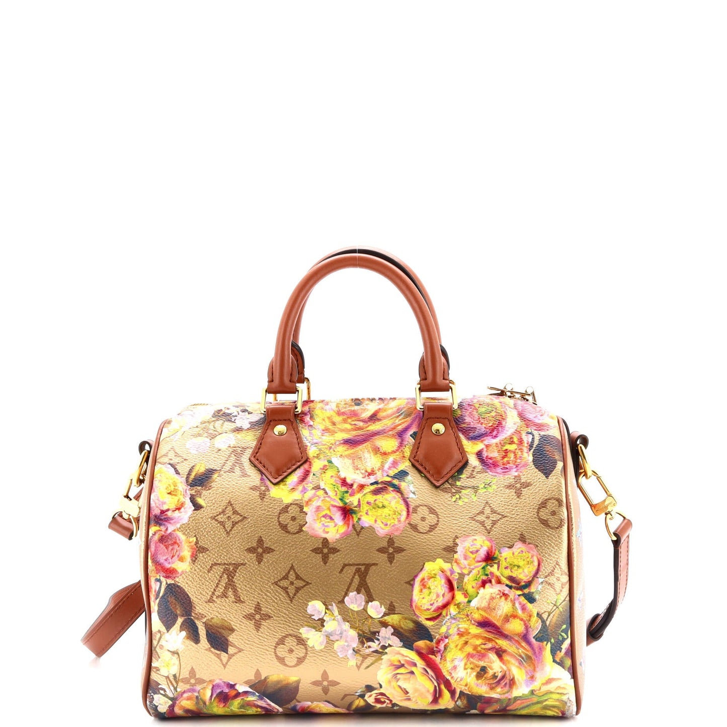 Louis Vuitton  Bandouliere Bag Limited Edition Flowers Monogram Canvas 25