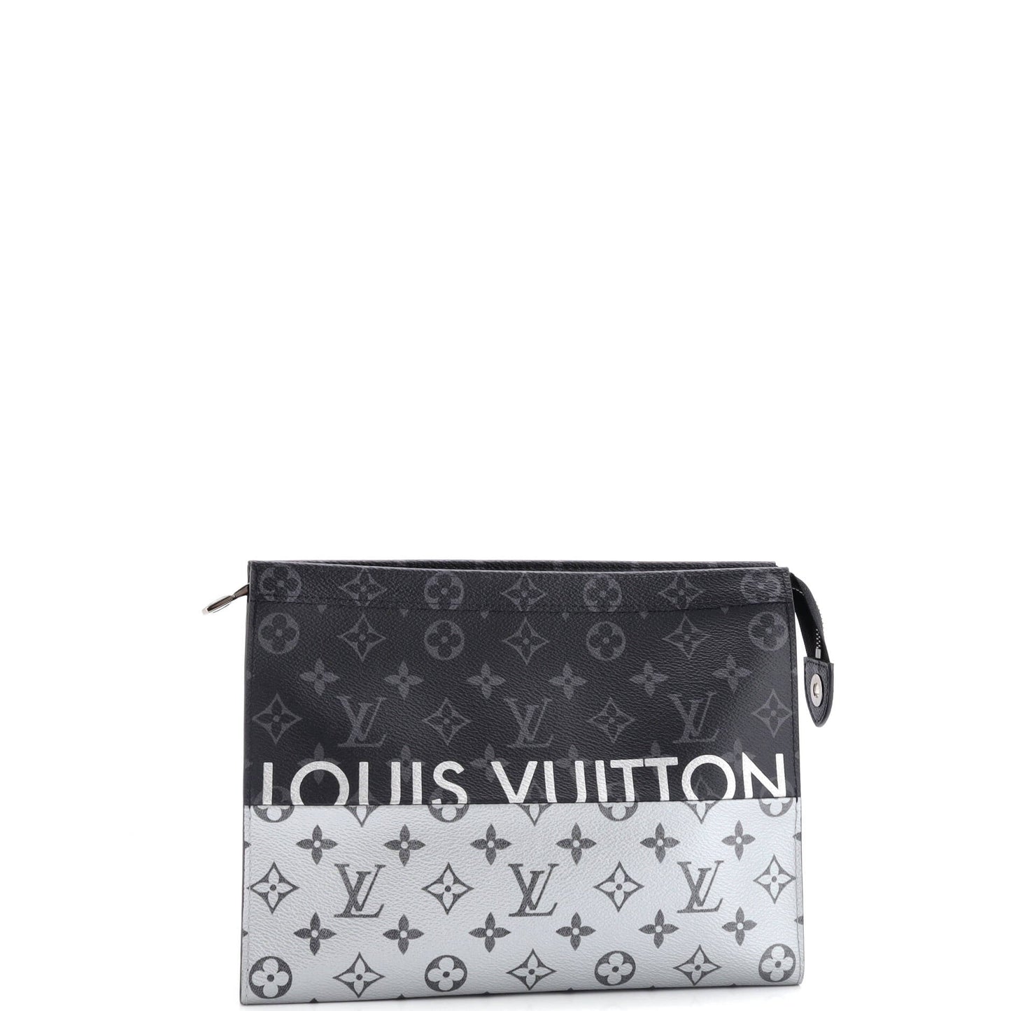 Louis Vuitton Pochette Voyage Monogram Eclipse Split Canvas MM