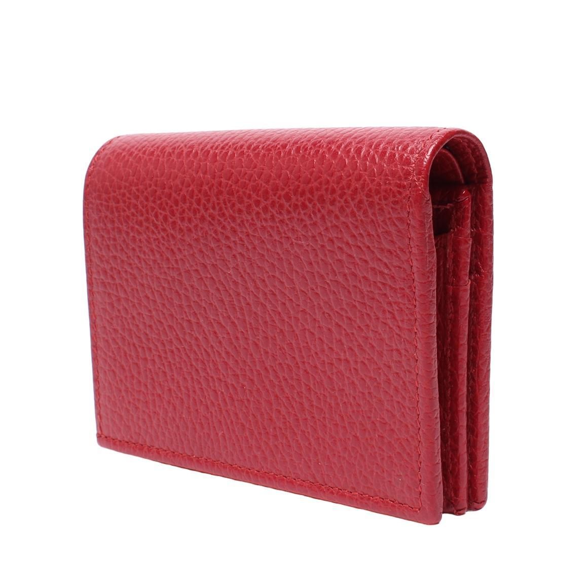 Gucci Leather Wallet Red ITNHT3XFHMYS