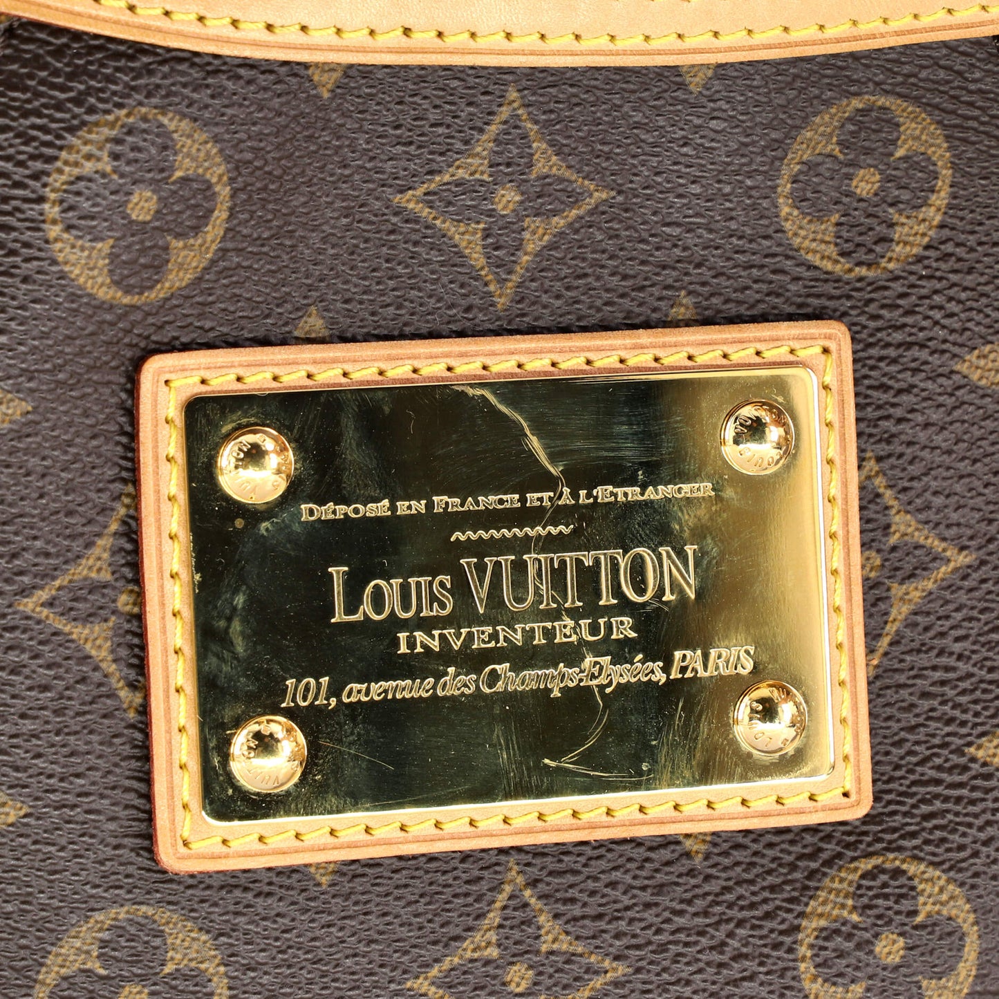 Louis Vuitton Thames Handbag Monogram Canvas GM