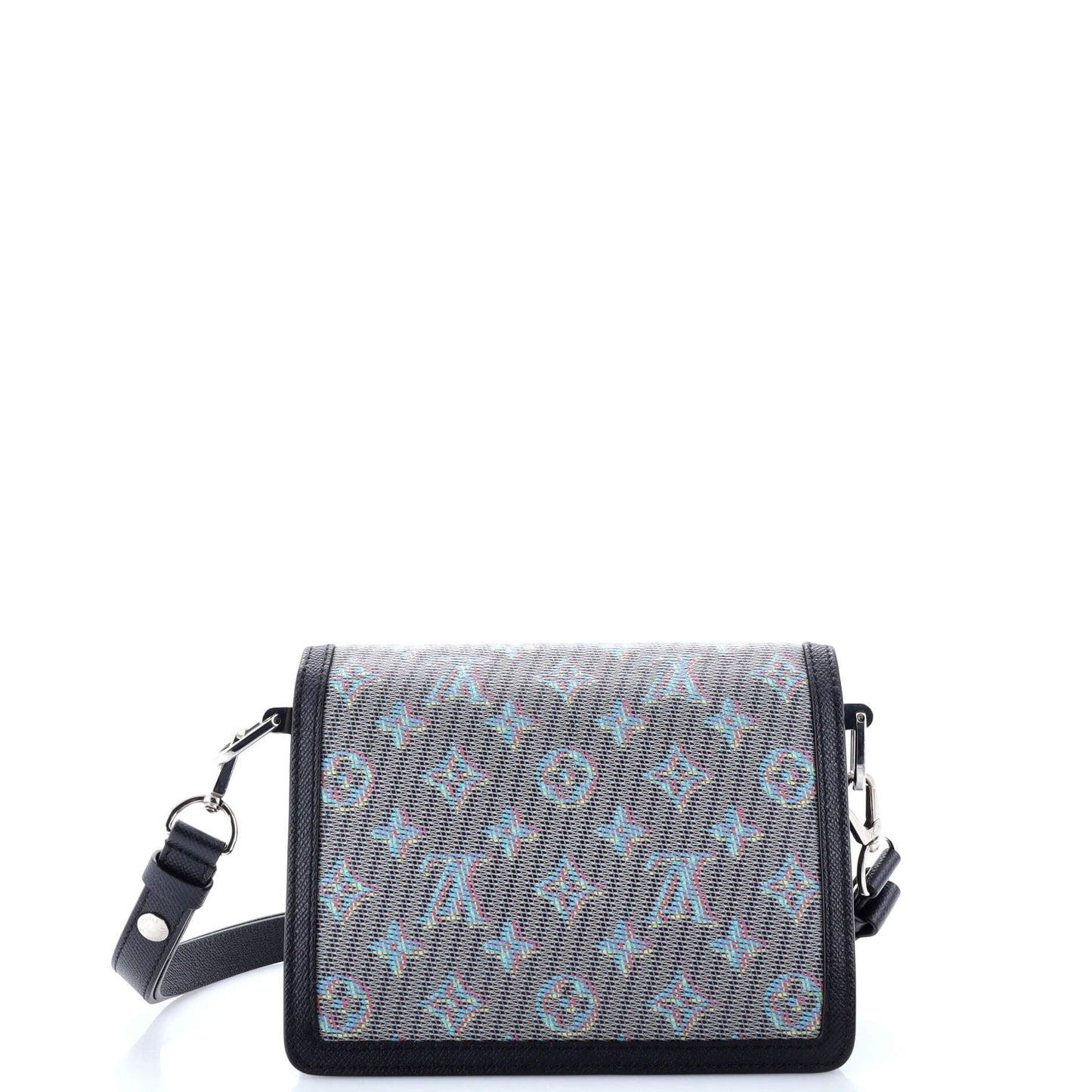 Louis Vuitton Dauphine Shoulder Bag Damier Monogram LV Pop Canvas Mini