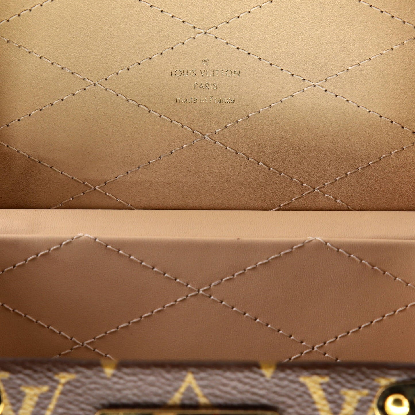 Louis Vuitton Camera Box Trunk Bag Monogram Canvas