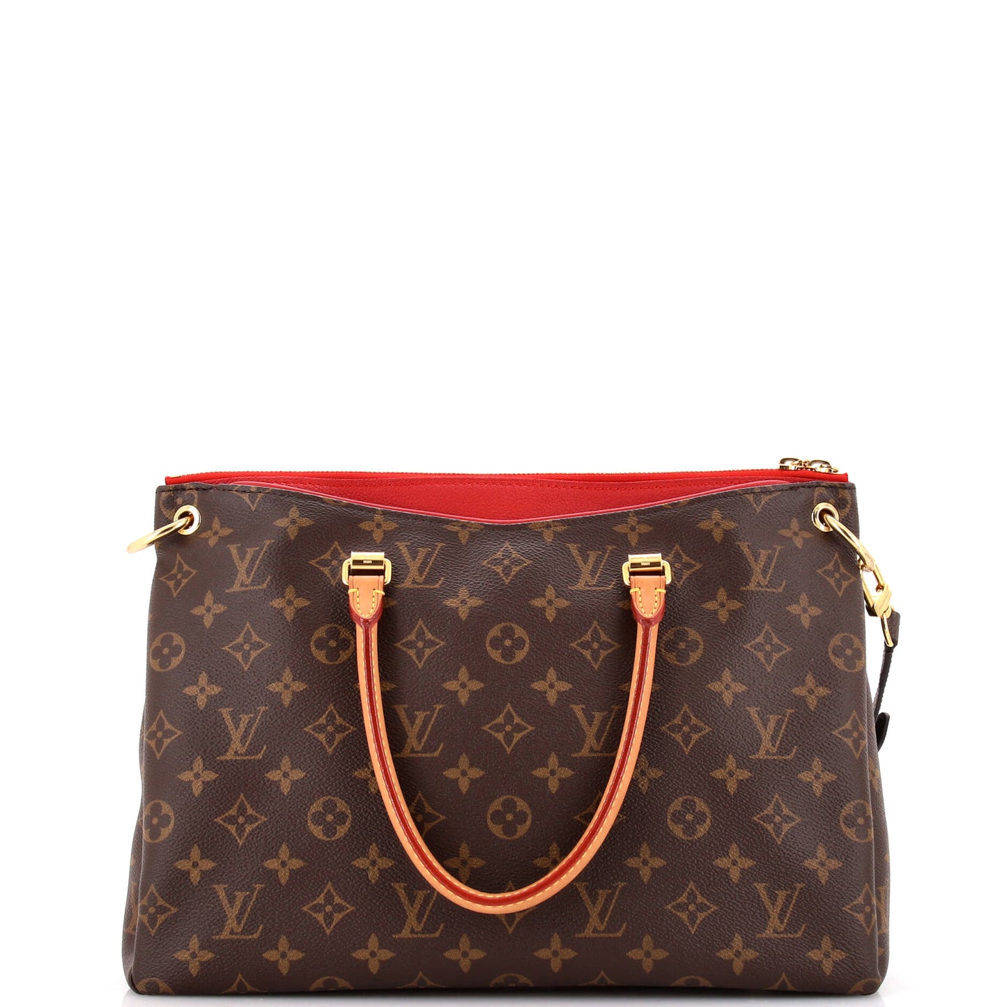 Louis Vuitton Pallas Tote Monogram Canvas with Leather