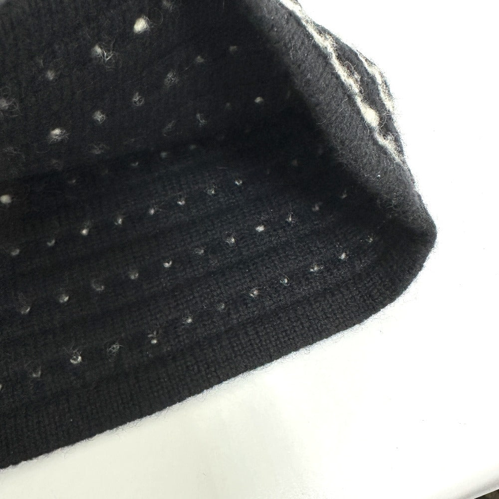 CHANEL skirt P39936 Wool / cashmere black border Women 36