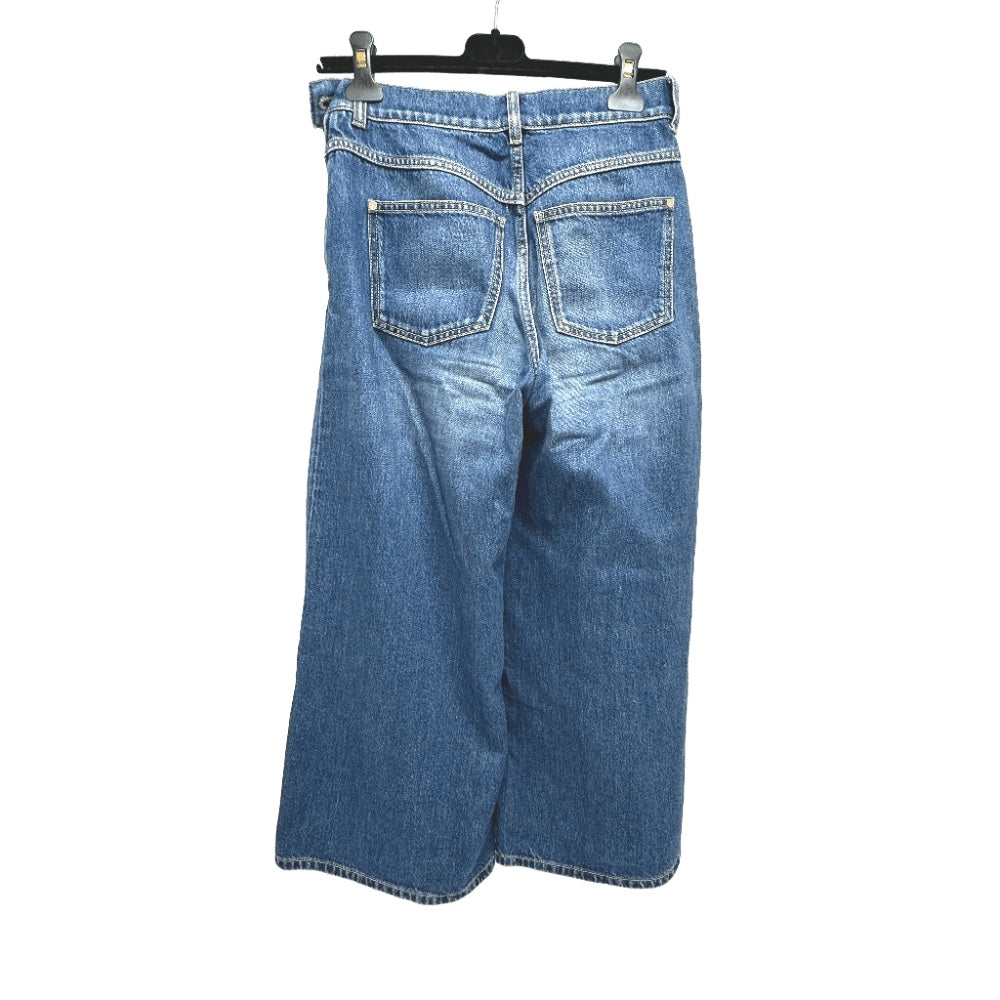 CHANEL Denim pants P78312 denim blue 24K 34