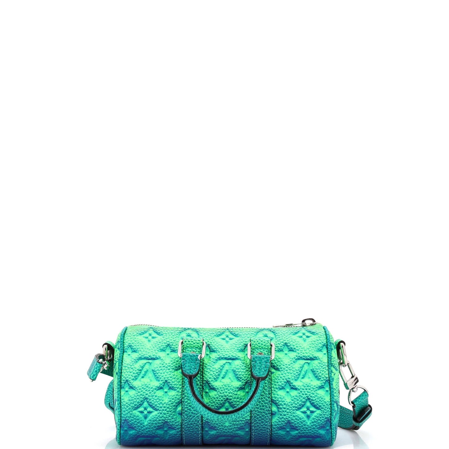 Louis Vuitton Keepall Bandouliere Bag Limited Edition Illusion Monogram Taurillon Leather XS