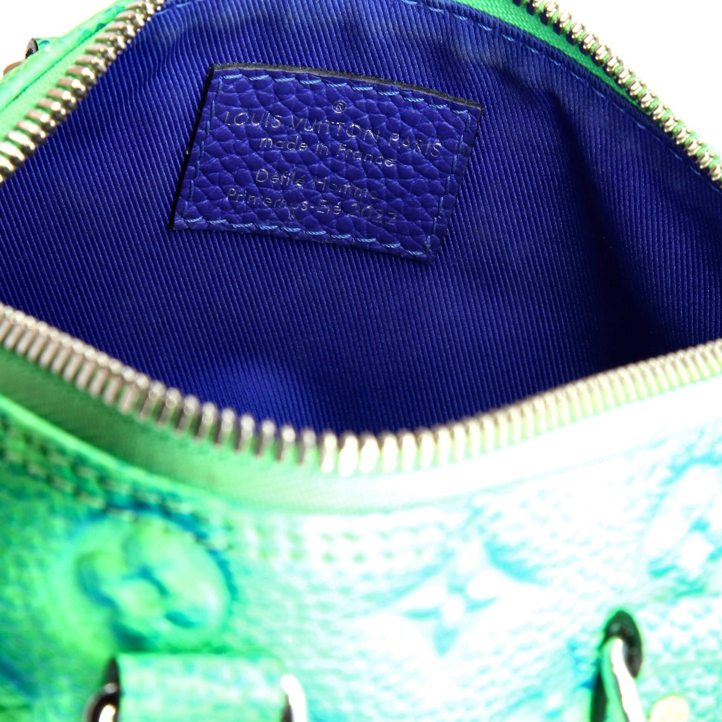 Louis Vuitton Keepall Bandouliere Bag Limited Edition Illusion Monogram Taurillon Leather XS