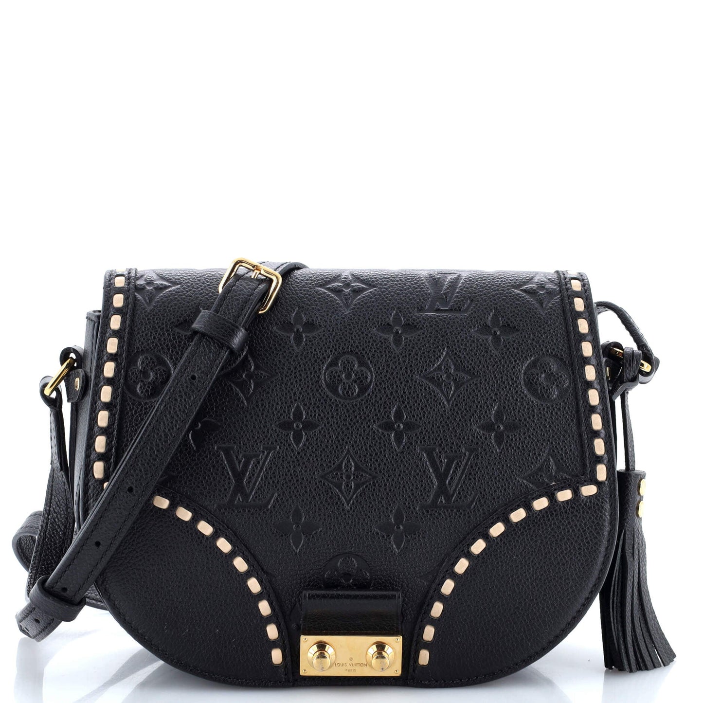Louis Vuitton Junot Handbag Monogram Empreinte Leather