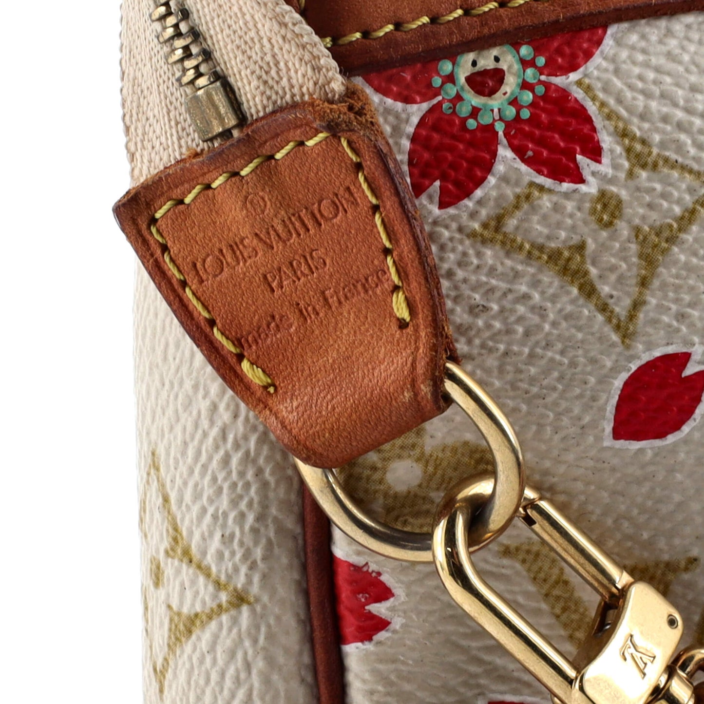 Louis Vuitton Pochette Accessoires Limited Edition Cherry Blossom Monogram