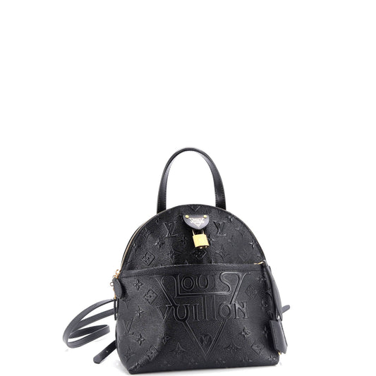 Louis Vuitton Moon Backpack Embossed Monogram Midnight Canvas