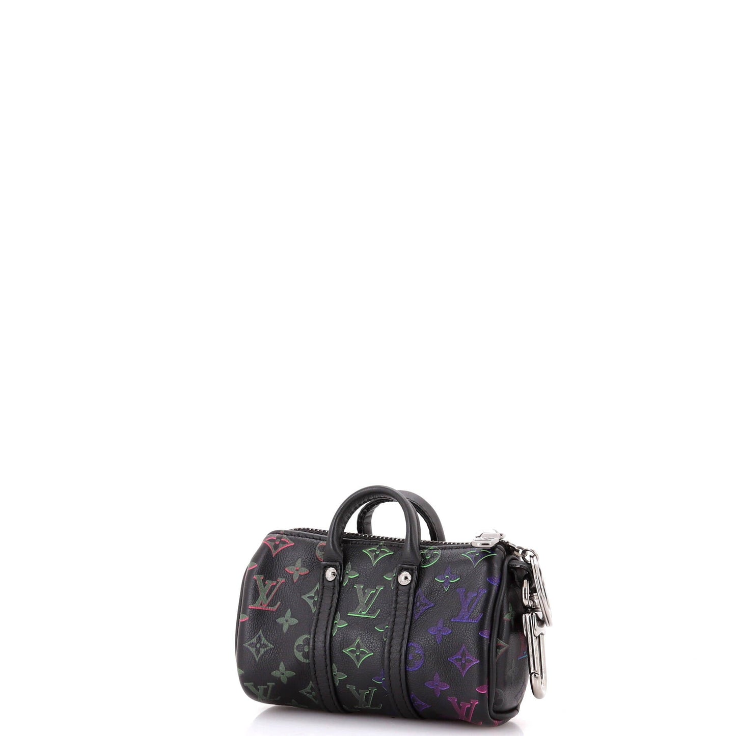 Louis Vuitton Mini Keepall Bag Charm And Key Holder Spotlight Rainbow Monogram Leather