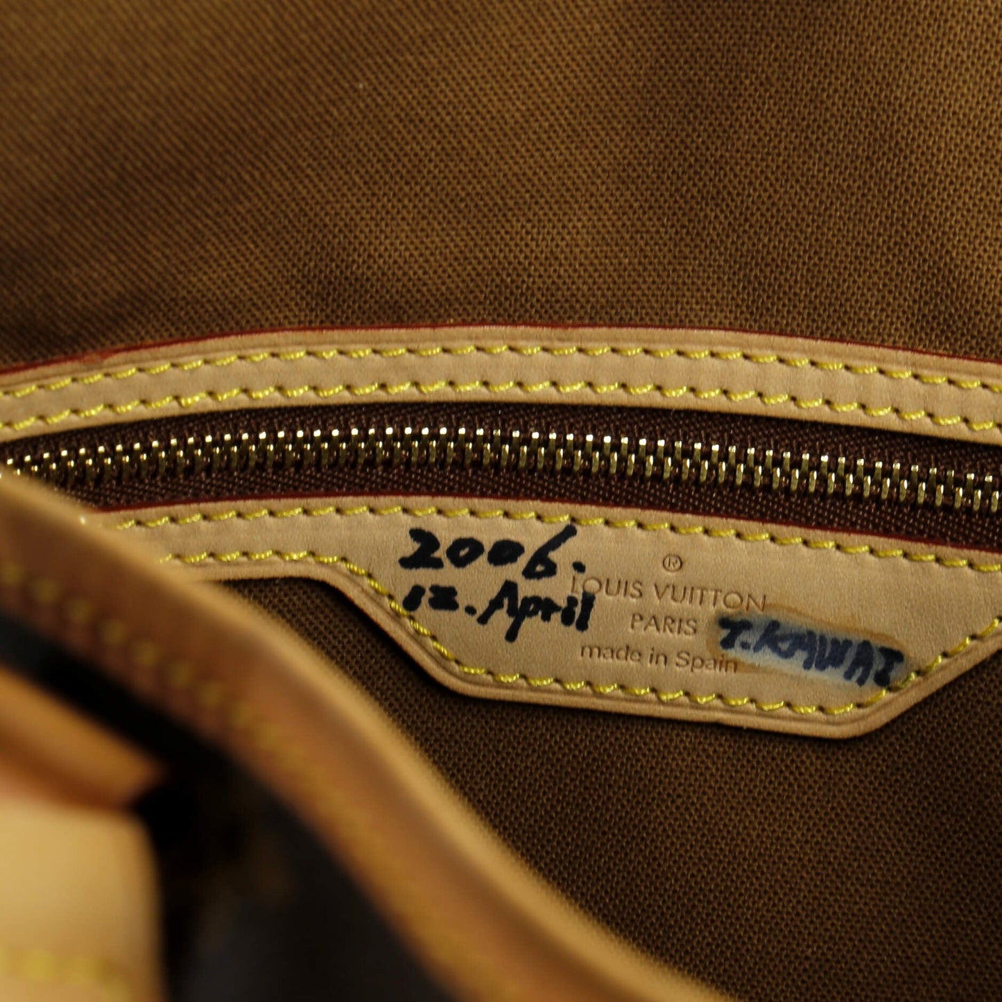 Louis Vuitton Batignolles Handbag Monogram Canvas Horizontal