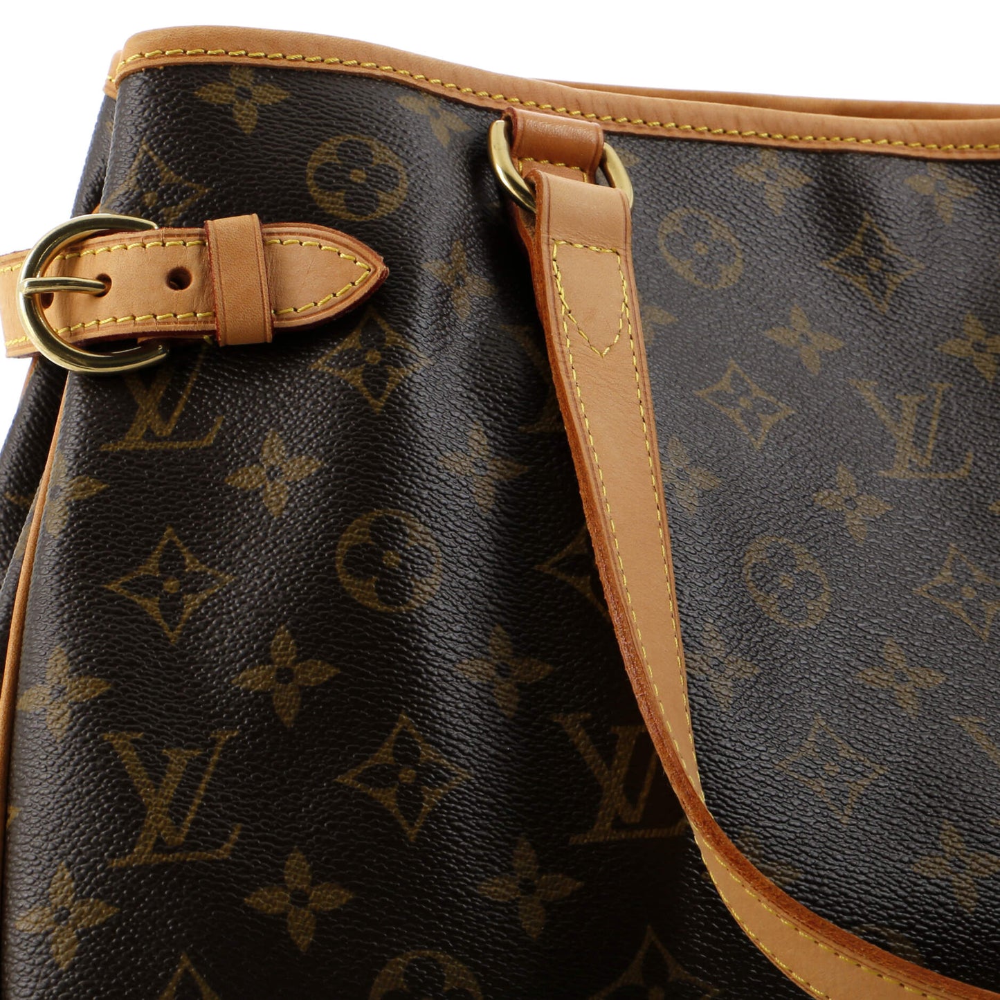 Louis Vuitton Batignolles Handbag Monogram Canvas Horizontal