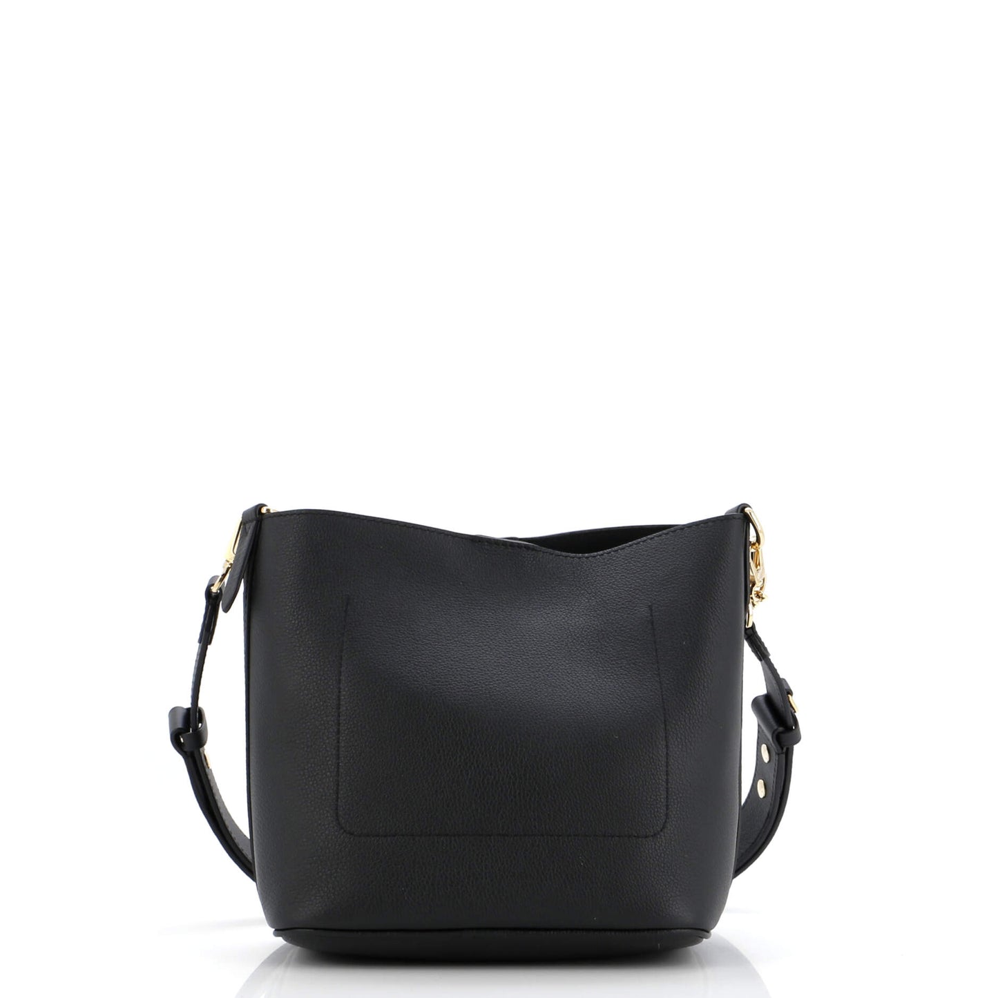 Louis Vuitton Lock and Walk Bucket Bag Leather
