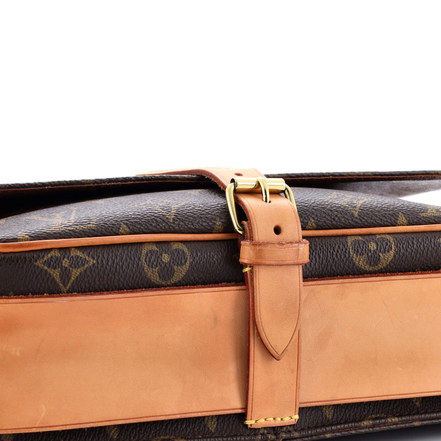 Louis Vuitton Cartouchiere Handbag Monogram Canvas GM