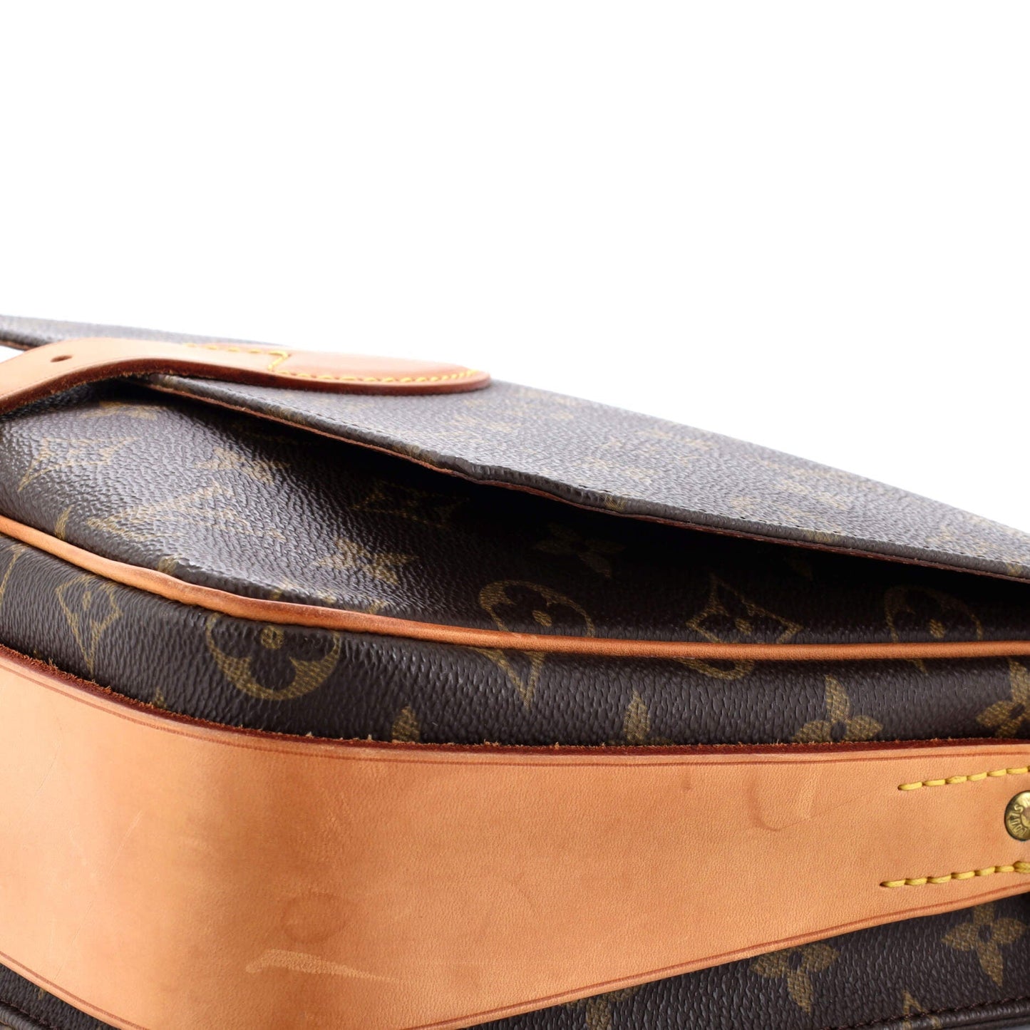 Louis Vuitton Cartouchiere Handbag Monogram Canvas GM