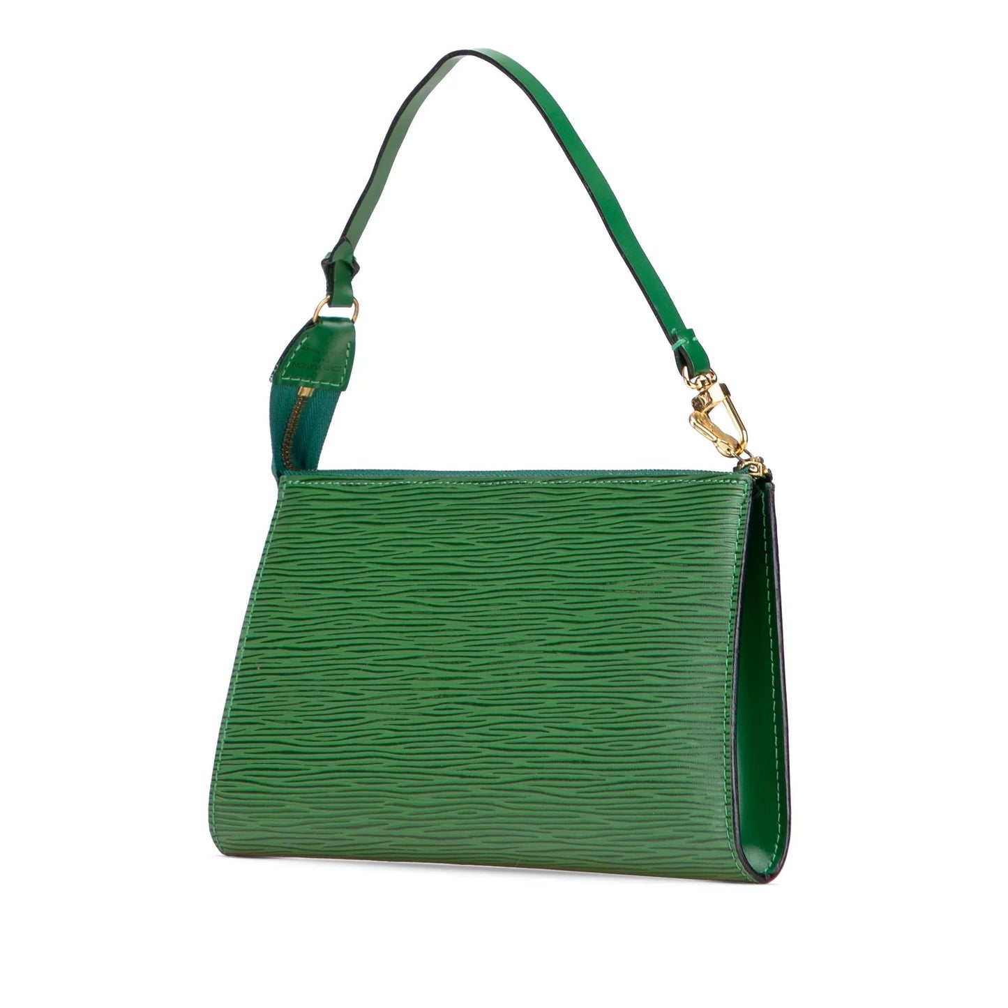 Green Louis Vuitton Epi Pochette Accessoires Shoulder Bag