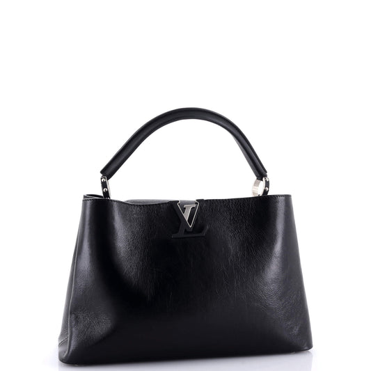 Louis Vuitton Capucines Bag Glazed Calfskin MM