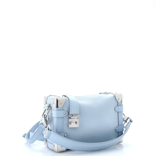 Louis Vuitton Side Trunk Handbag Taurillon Leather PM