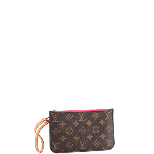 Louis Vuitton Neverfull Pochette Monogram Canvas Small