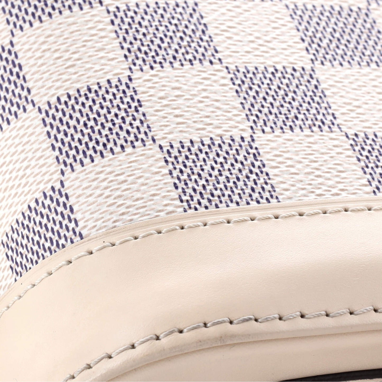 Louis Vuitton Alma Handbag Damier with Braided Detail BB