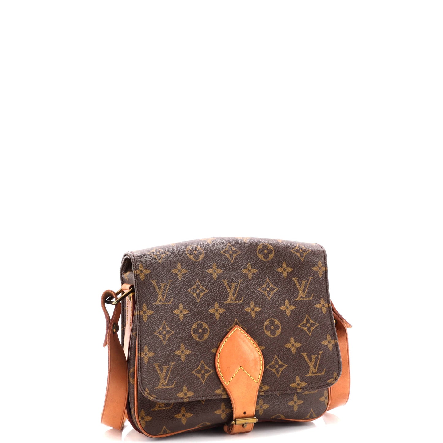 Louis Vuitton Cartouchiere Handbag Monogram Canvas MM
