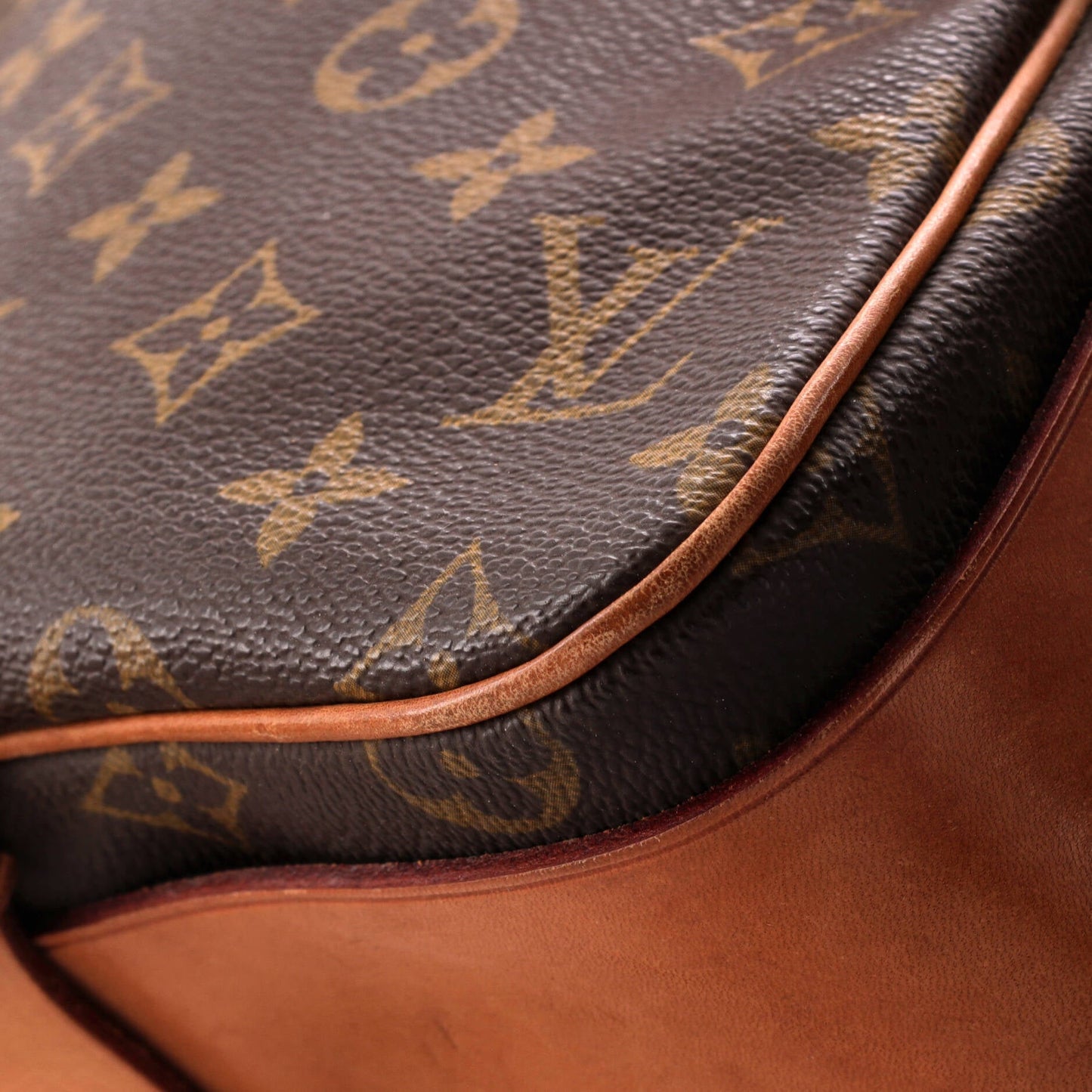 Louis Vuitton Cartouchiere Handbag Monogram Canvas MM