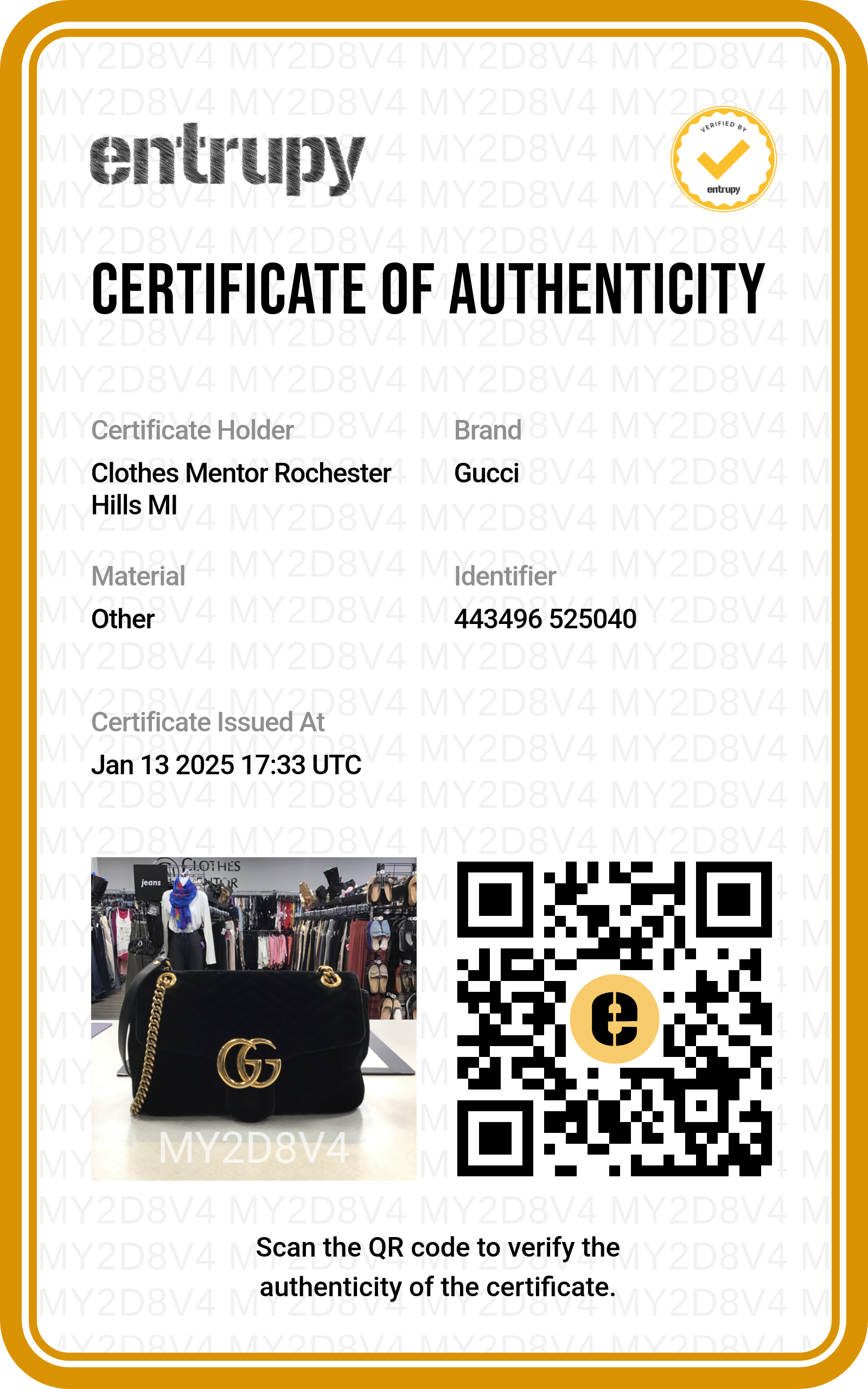 Gucci Designer Handbag