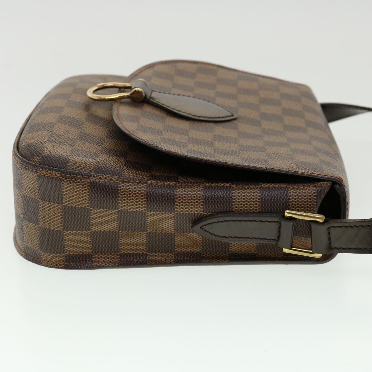 LOUIS VUITTON Damier Ebene Saint Cloud GM Shoulder Bag LV  31123A
