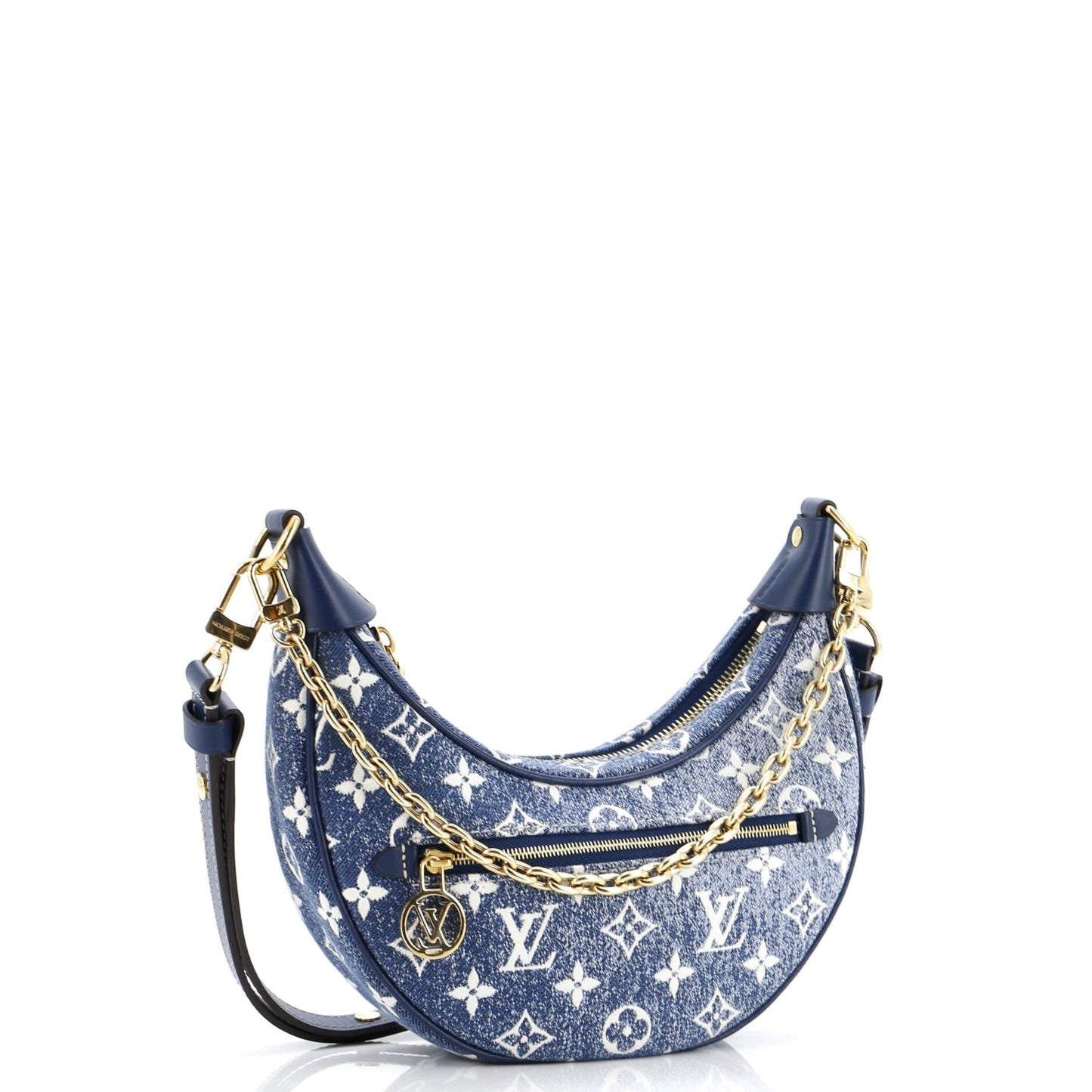 Louis Vuitton Loop Handbag Monogram Jacquard Denim