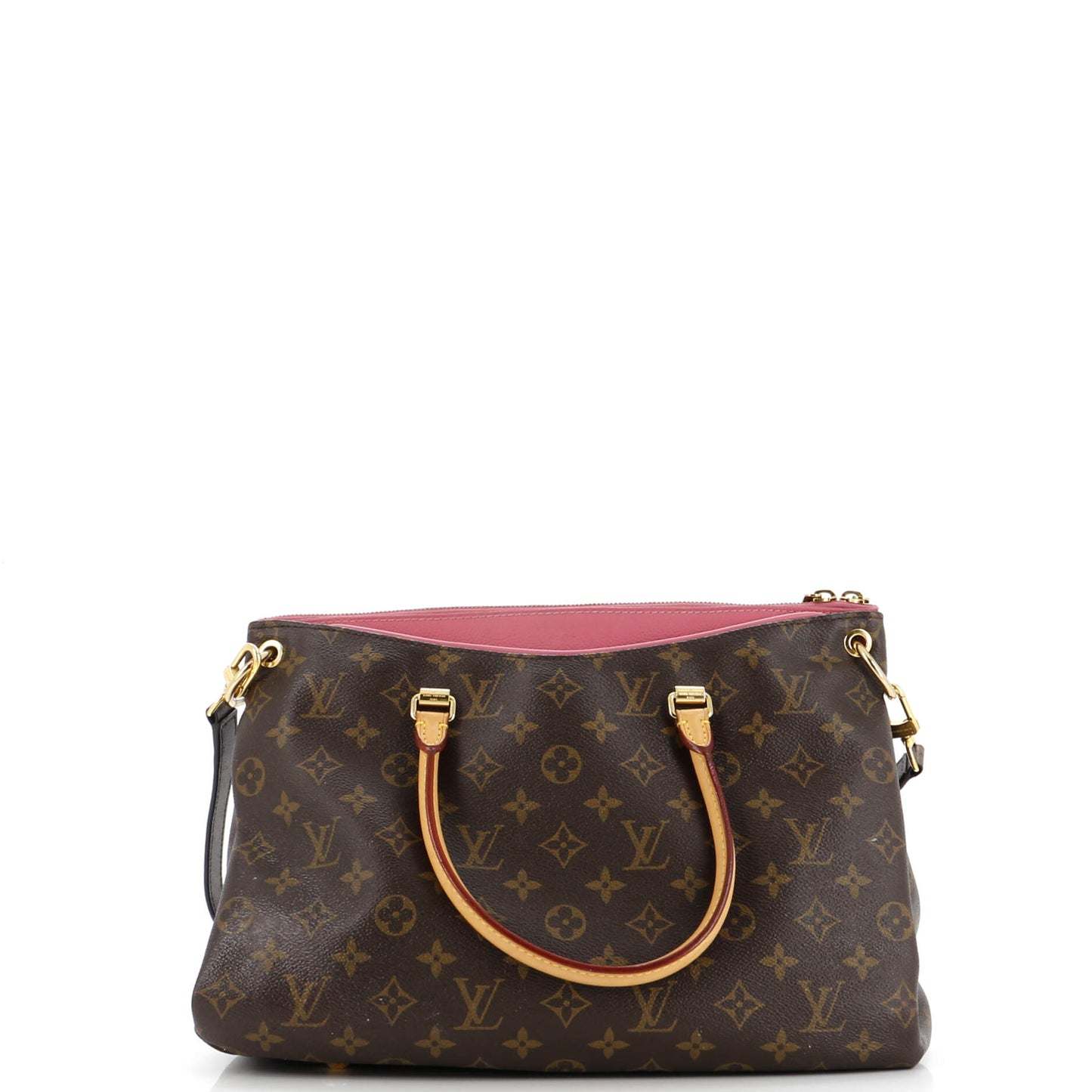 Louis Vuitton Pallas Tote Monogram Canvas with Leather BB