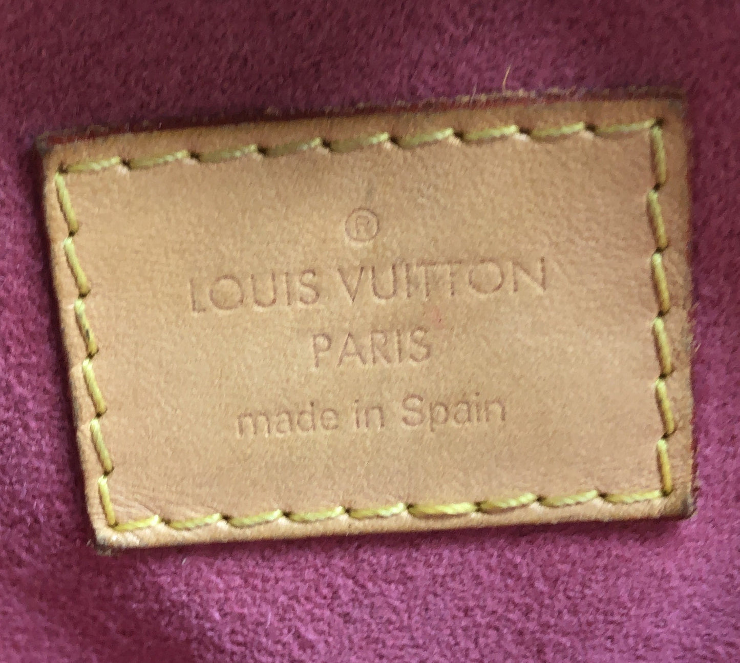 Louis Vuitton Pallas Tote Monogram Canvas with Leather BB