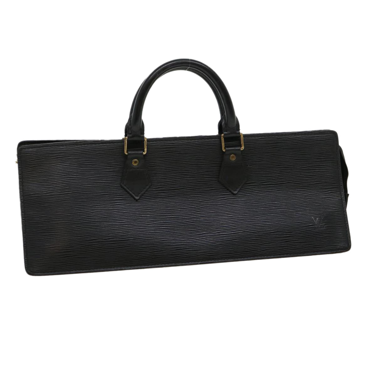 LOUIS VUITTON Epi Sac Triangle Hand Bag Black M52092 LV 31204