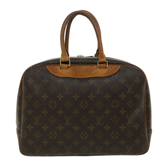 LOUIS VUITTON Monogram Deauville Hand Bag M47270 LV Auth 31226