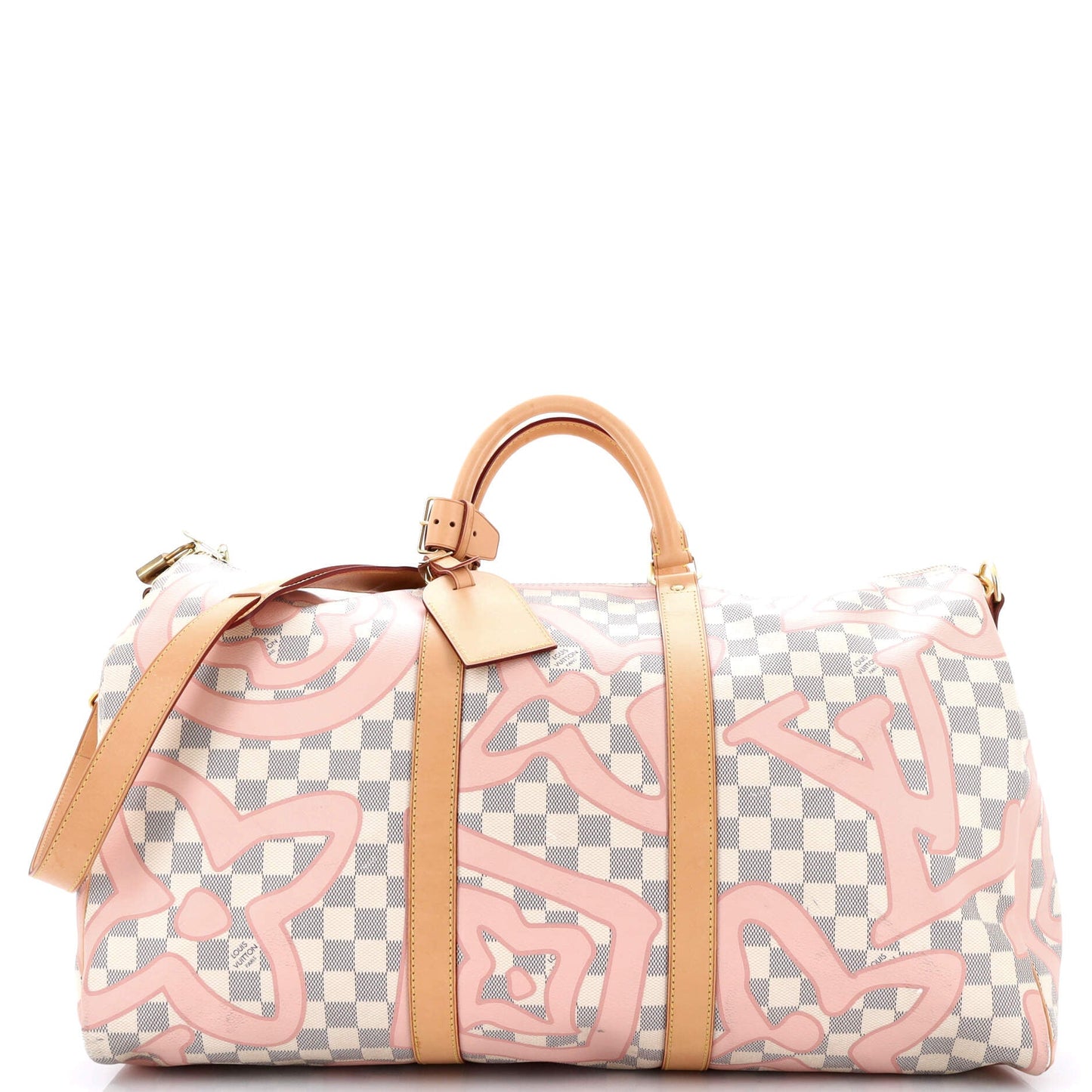 Louis Vuitton Keepall Bandouliere Bag Limited Edition Damier Tahitienne 50