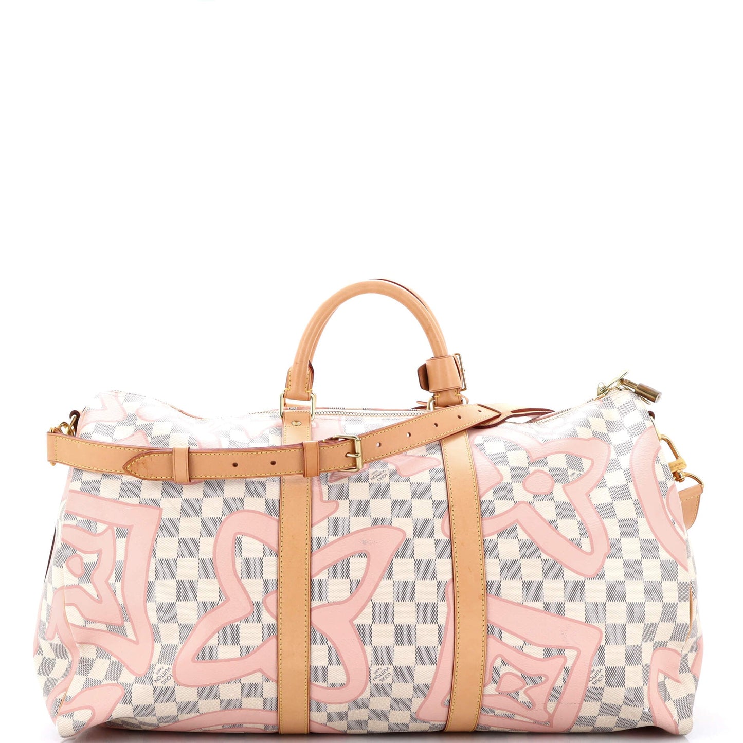 Louis Vuitton Keepall Bandouliere Bag Limited Edition Damier Tahitienne 50