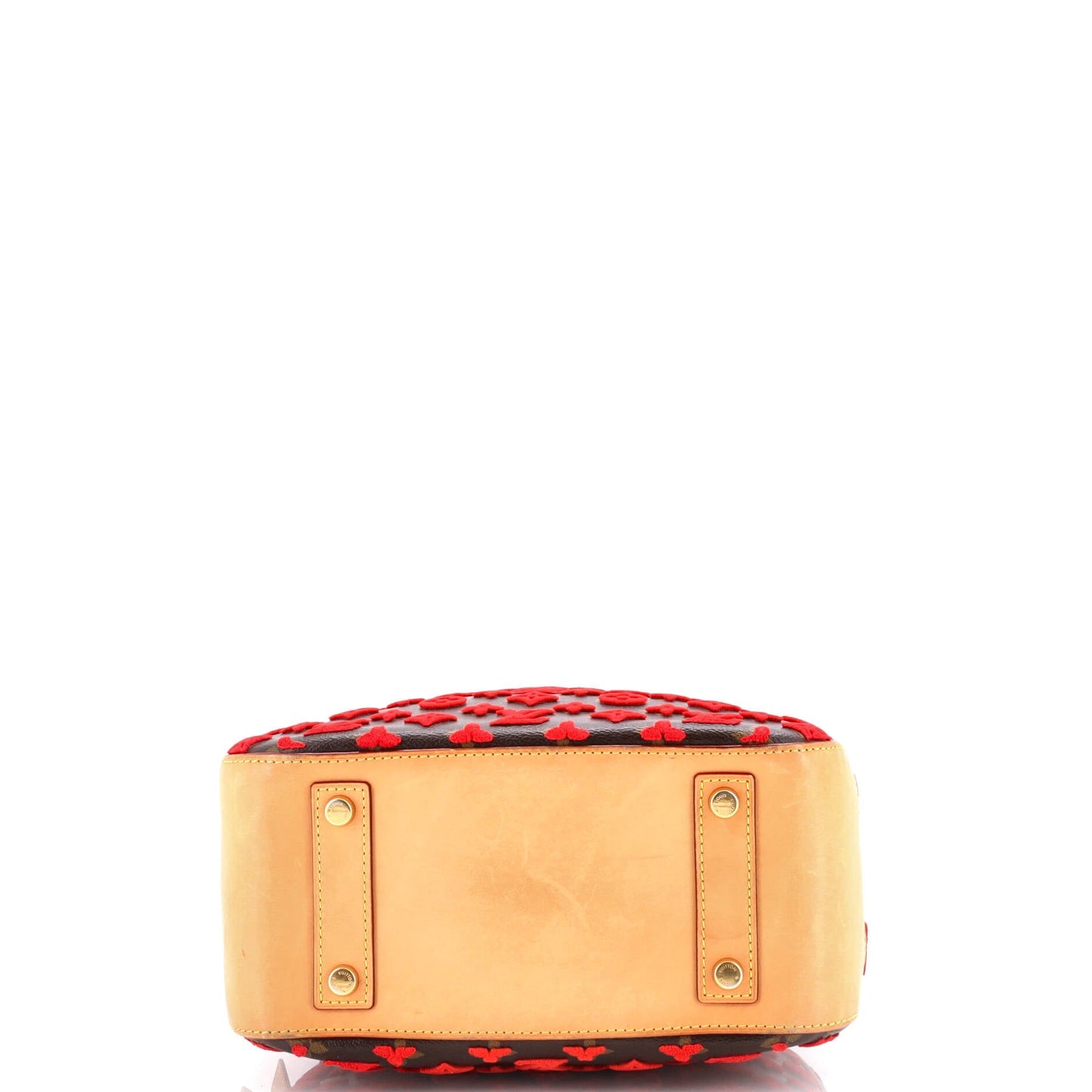 Louis Vuitton Deauville Cube Bag Monogram Tuffetage Canvas