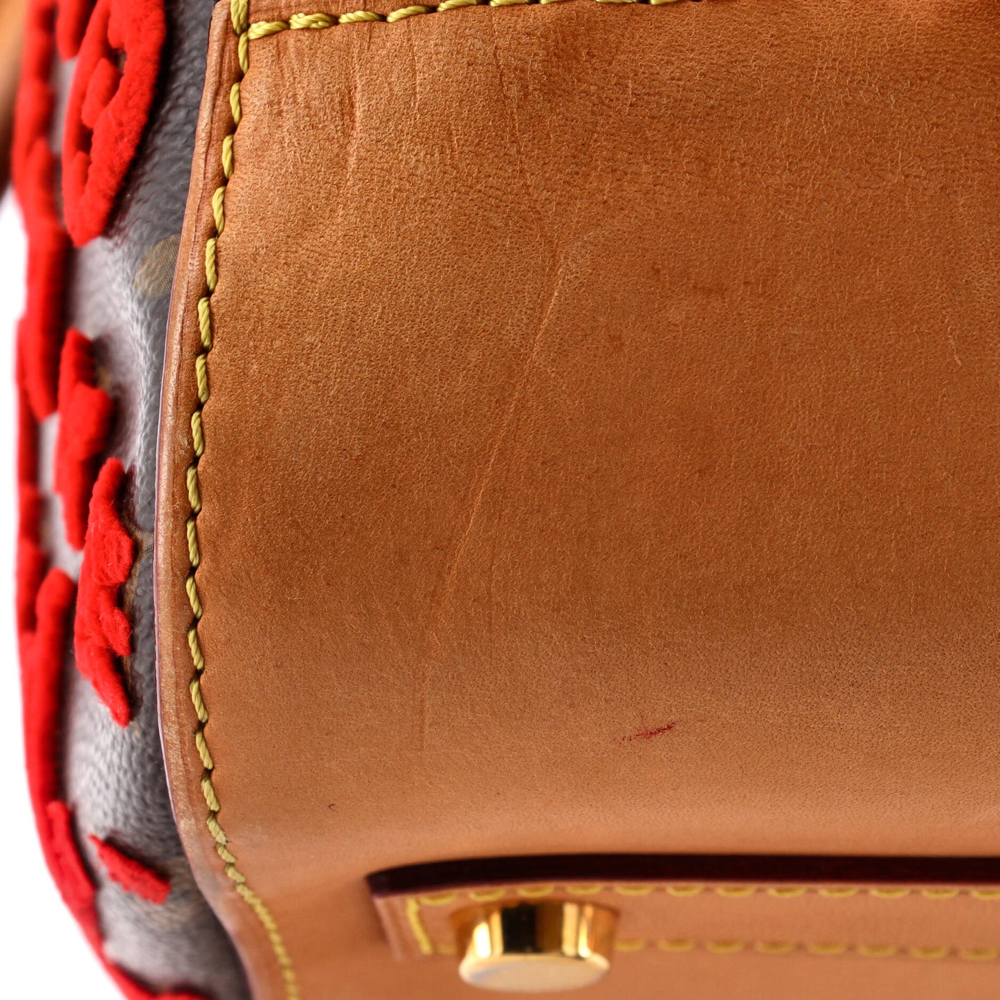 Louis Vuitton Deauville Cube Bag Monogram Tuffetage Canvas