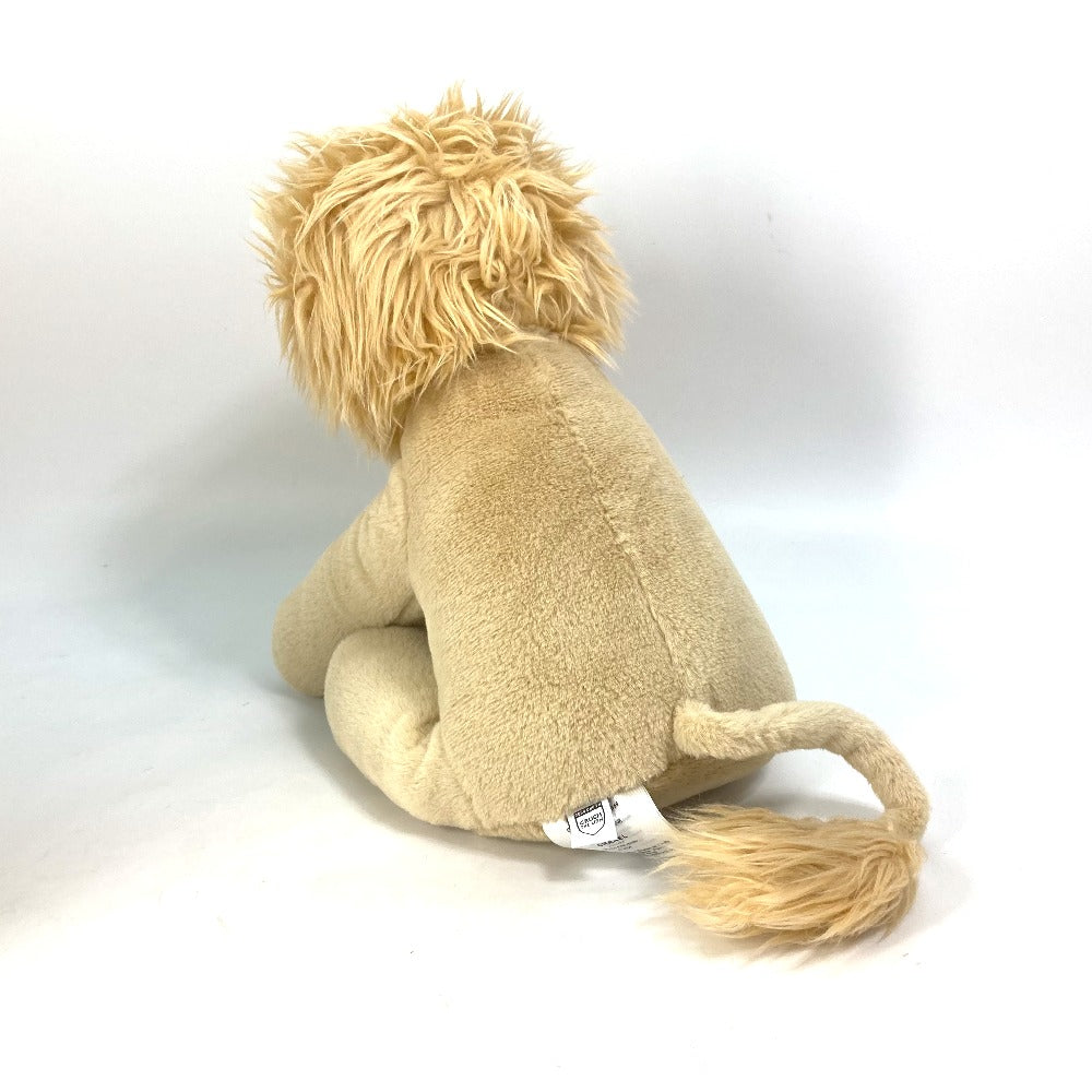 CHANEL Plush Doll Polyester, Acrylic beige COCO CRUSH lion animal Women