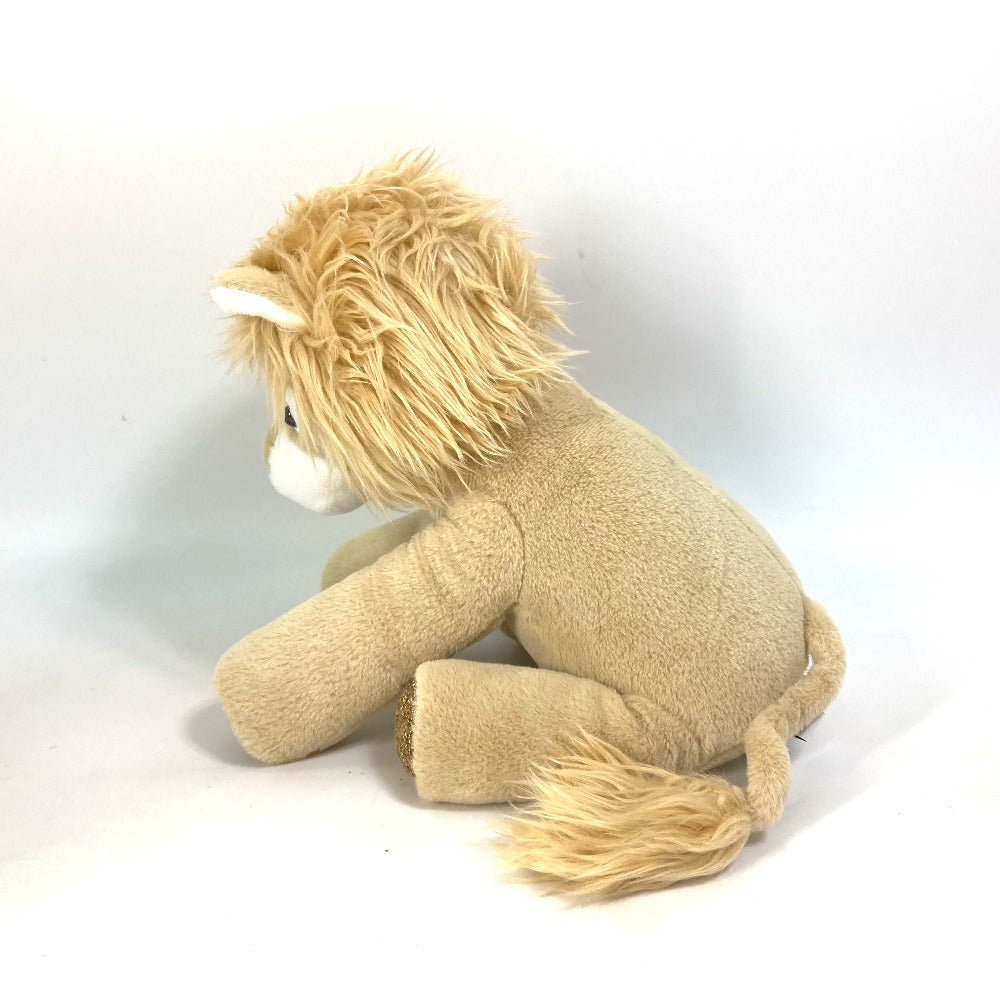 CHANEL Plush Doll Polyester, Acrylic beige COCO CRUSH lion animal Women