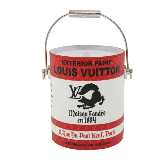 LOUIS VUITTON LV?painted can Shoulder Bag Red M81595 LV  31817A