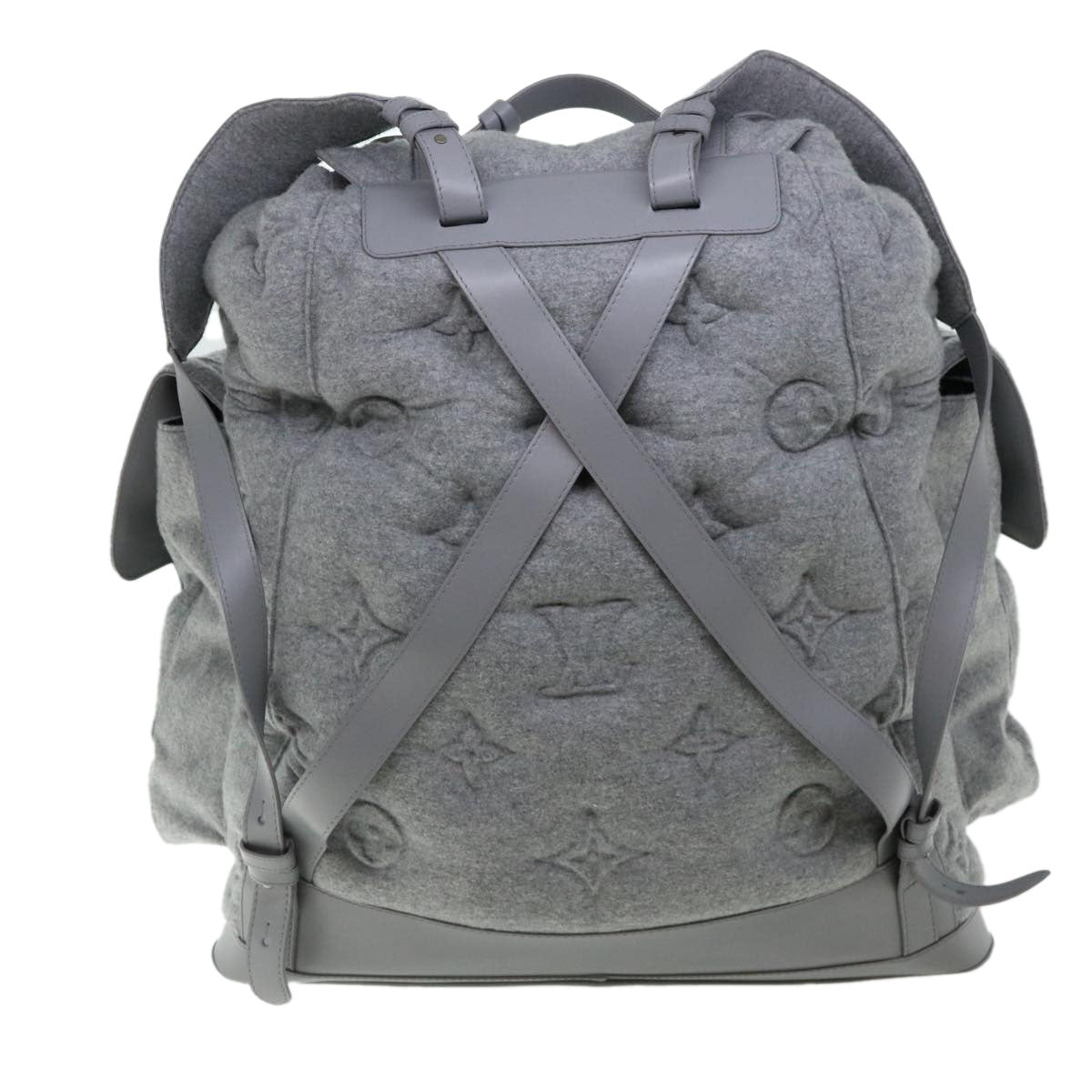 LOUIS VUITTON Monogram ChristopherXL Backpack Gray M55252 LV  31979A