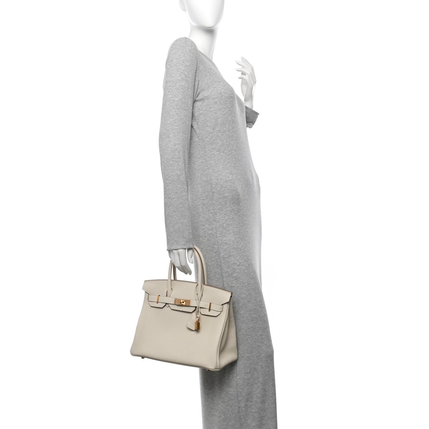 Hermes Togo Birkin 30 Craie