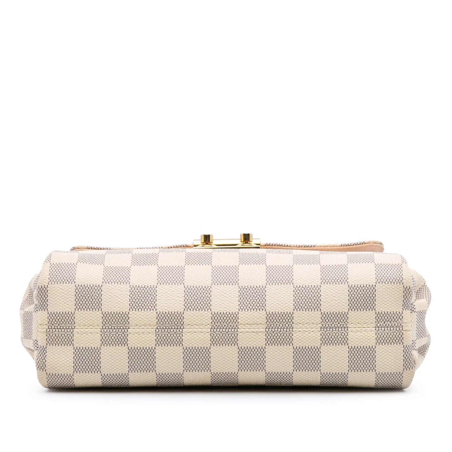 White Louis Vuitton Damier Azur Croisette Satchel