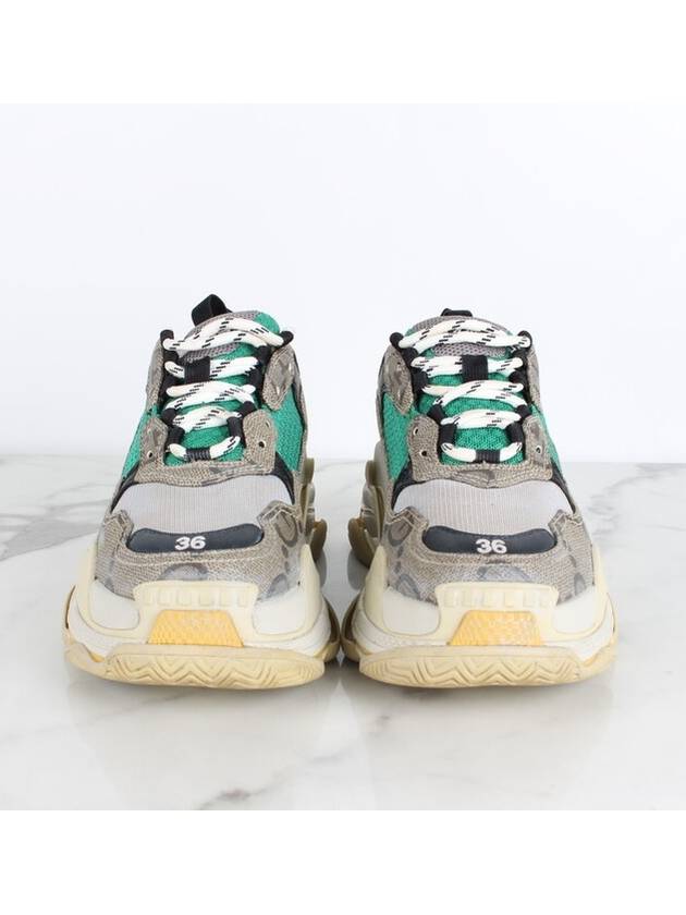 Gucci Luxury Balenciaga Trending 2026 Triple S Hacker Sneakers 36 230