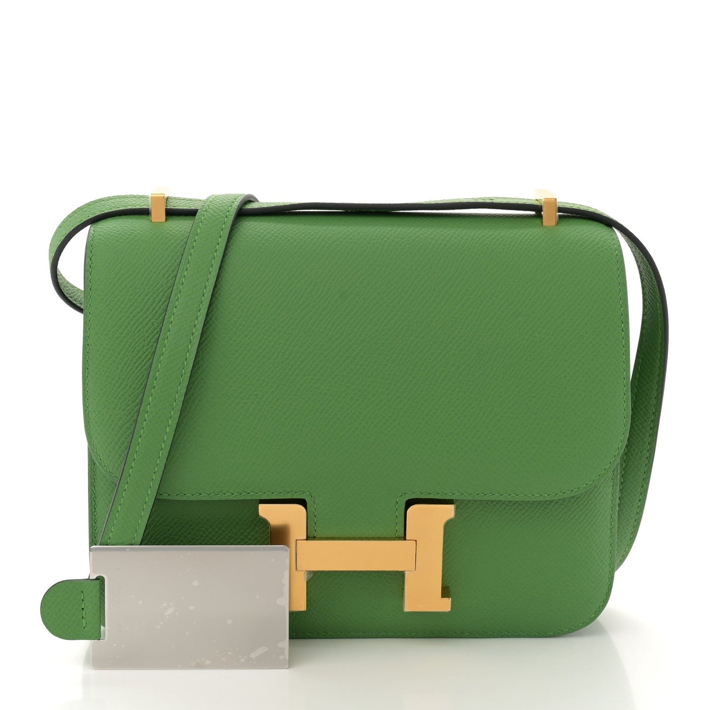 Hermes Epsom Constance 18 Vert Yucca