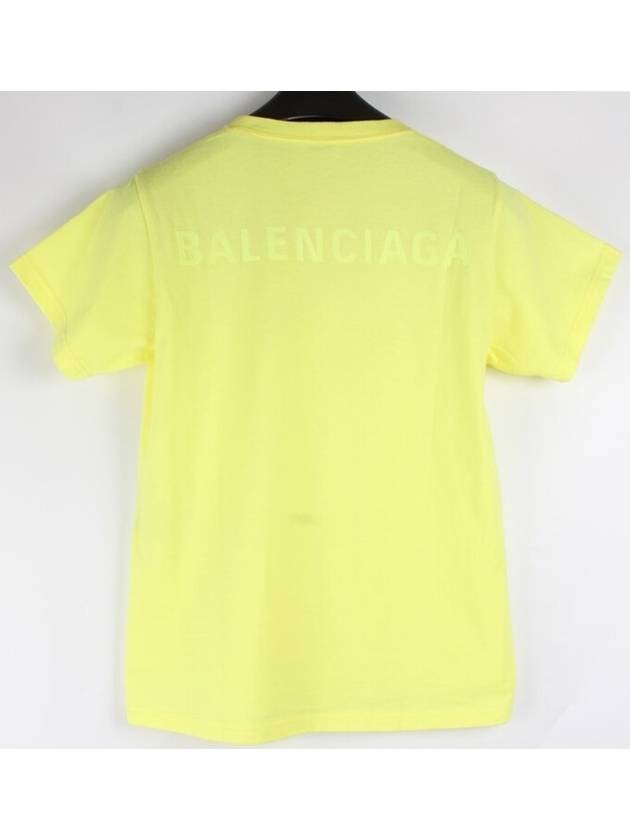 Luxury Balenciaga Trending 2026 Back logo neon short sleeve t shirt M