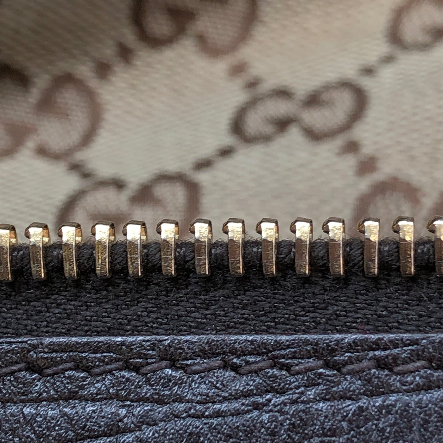 Gucci GG Canvas Crossbody Bag Brown/Beige