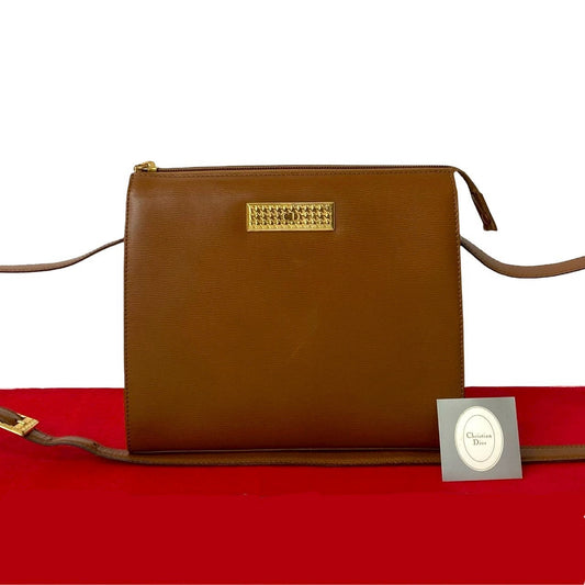 Christian Dior Leather Shoulder Bag